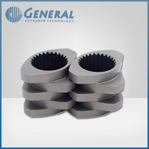 Film Blowing Twin Screw Extruder Parts 1.5mm-3mm Bimetallic Thickness