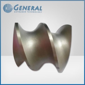 50mm Twin Screw Extruder Parts Kneading Block Modular Designed High Speed Steel