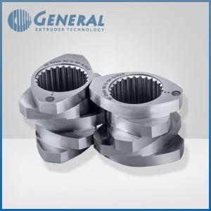 High Precision Twin Screw Extruder Parts / OEM Extruder Components