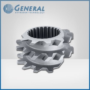 Anti Corrosion Extruder Spare Parts , Customized Extruder Screw Material