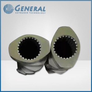 Integral Type Twin Screw Extruder Elements Conical For Toshiba TEM37BS